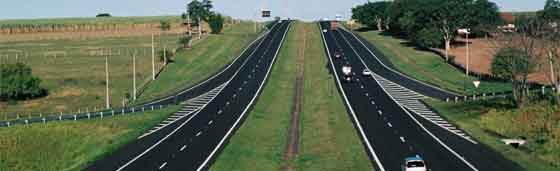 Rodovia Washington Luís em Araraquara