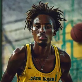 Atleta do basquete jaraguaense