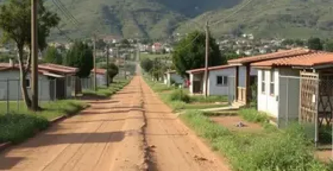 estradas de terra em más condições