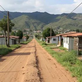 estradas de terra em más condições