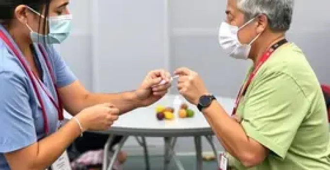 campanha de vacinação contra a gripe