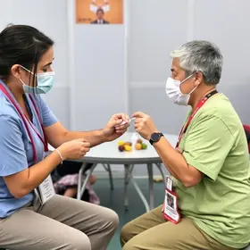 campanha de vacinação contra a gripe