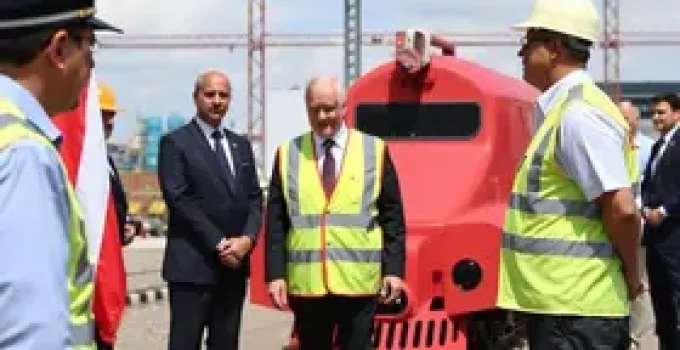 inauguração da nova fábrica da CRRC em Araraquara