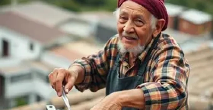 vovô de 94 anos