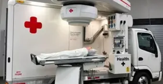 carreta da tomografia