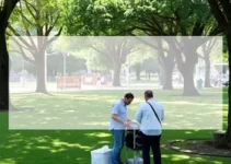 serviço programado no parque São Paulo