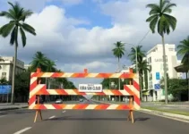 interdição parcial na Avenida Antônio Prado